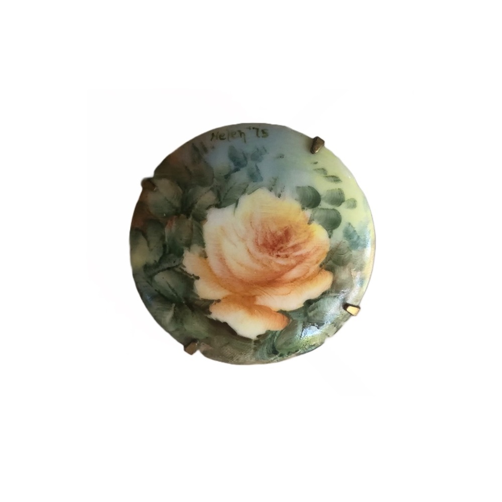 Vintage Floral Brooch